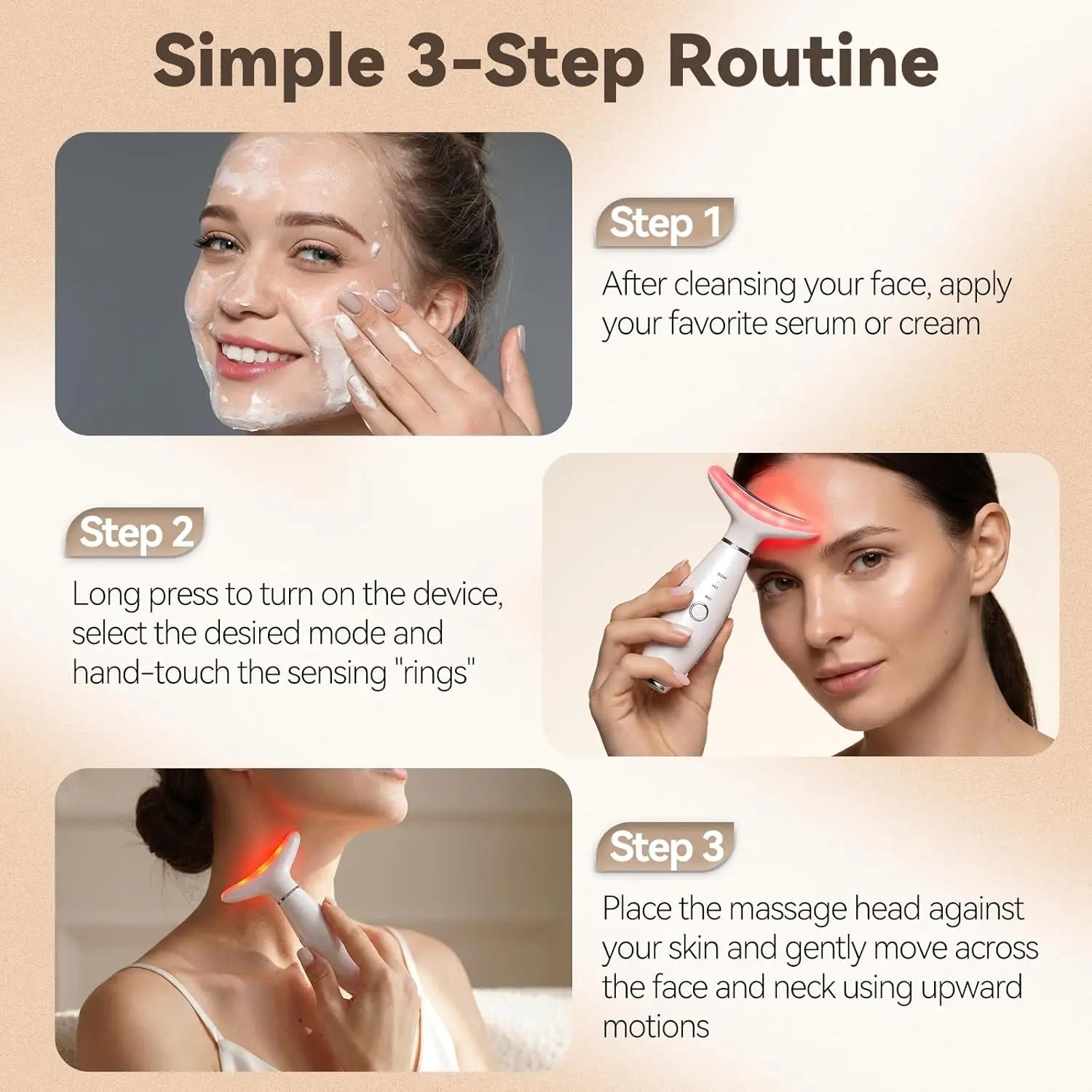 3 in 1 Facial Massager & Skin Tightening Sculpting Device - 11