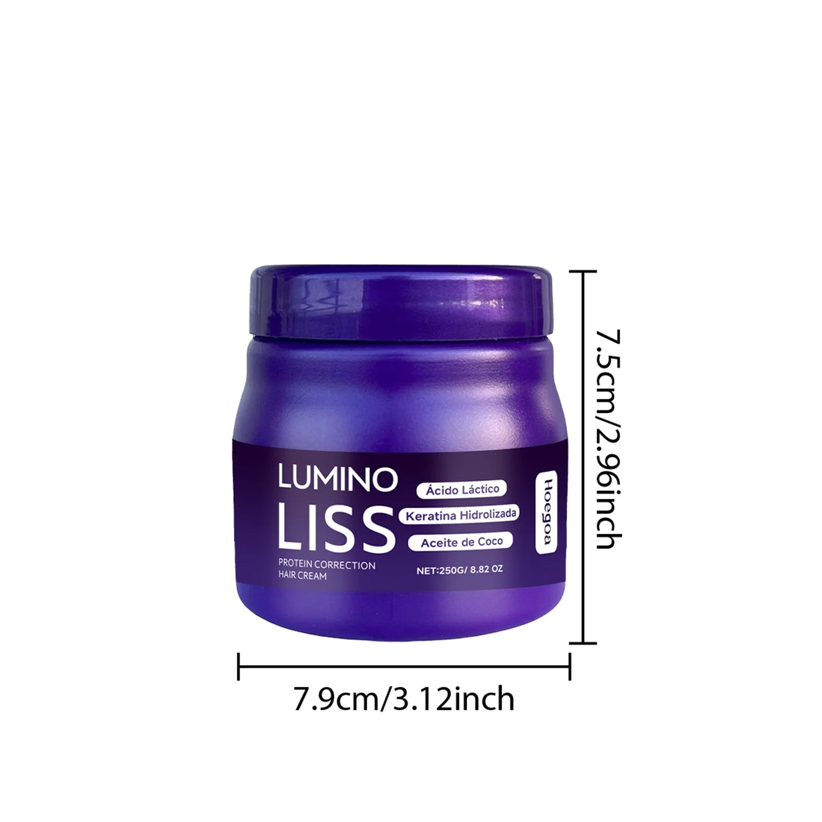 Protein Correction Hair Straightening Cream & Keratin Repair Mask - 9