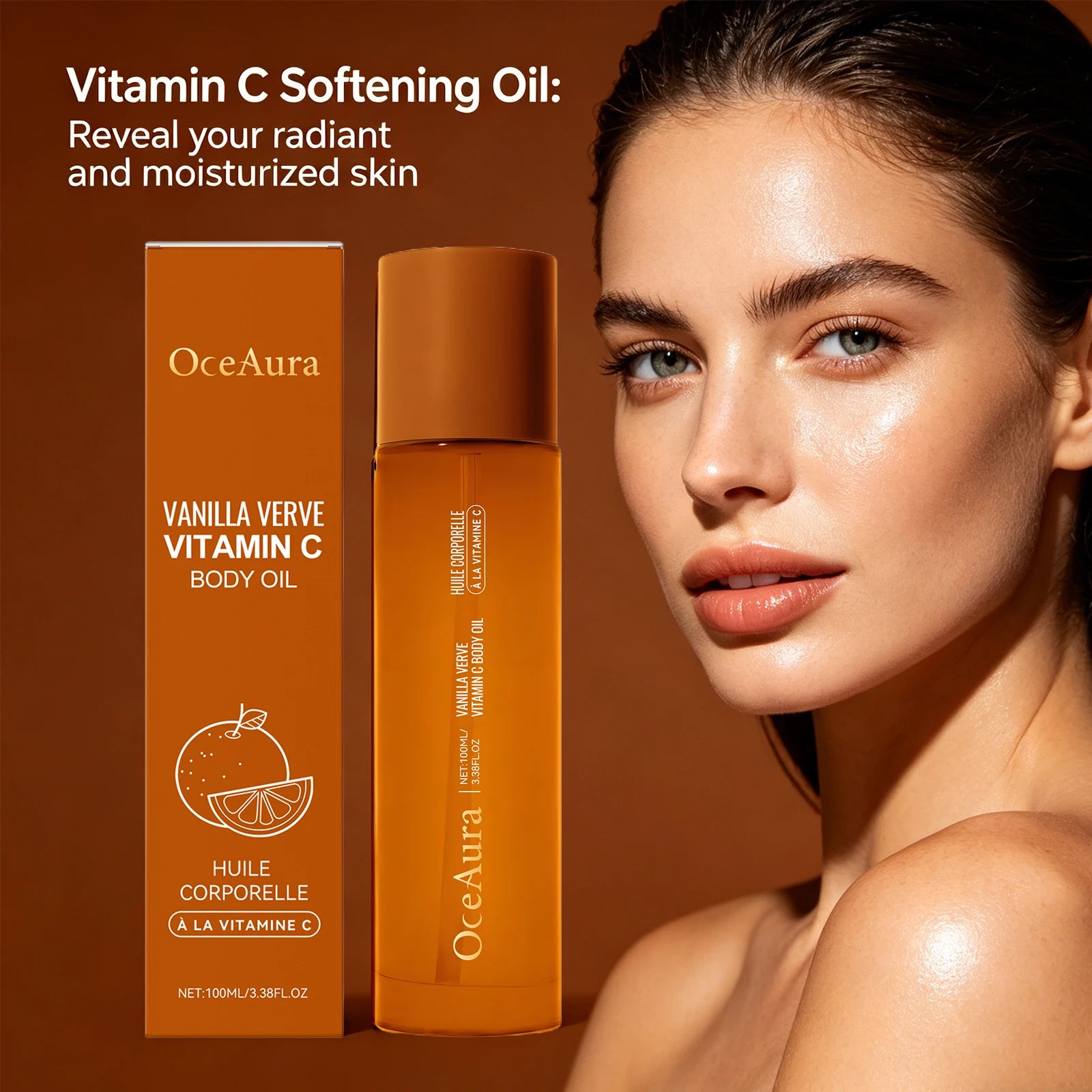 Vitamin C Body Oil Hydrating Antioxidant Massage Oil - 2