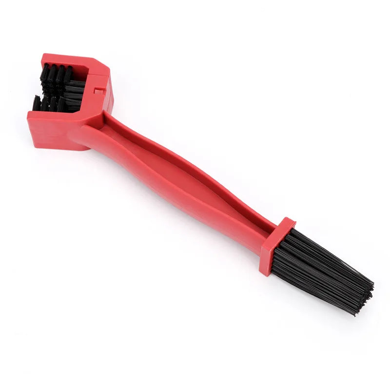 Portable Bicycle Chain Cleaner Tool Bike Brush Scrubber Cycling Wash Kit - 11