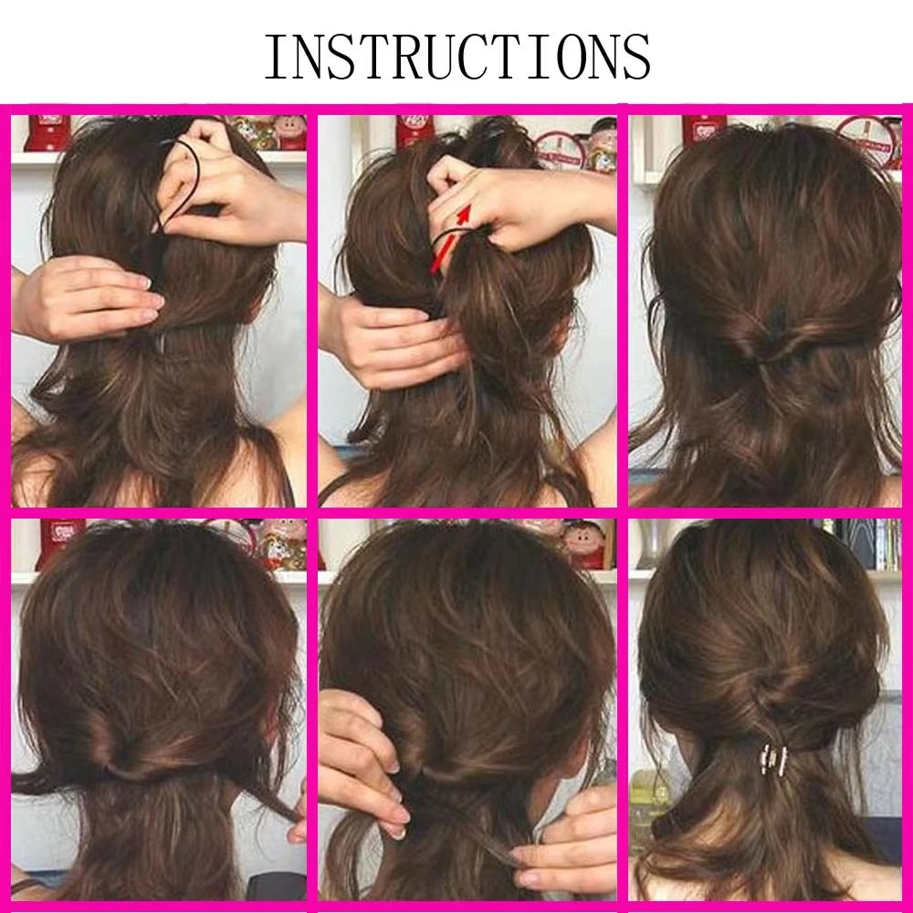 Topsy Tail Hair Braiding Tool Ponytail Maker Styling Accessory Set - 11