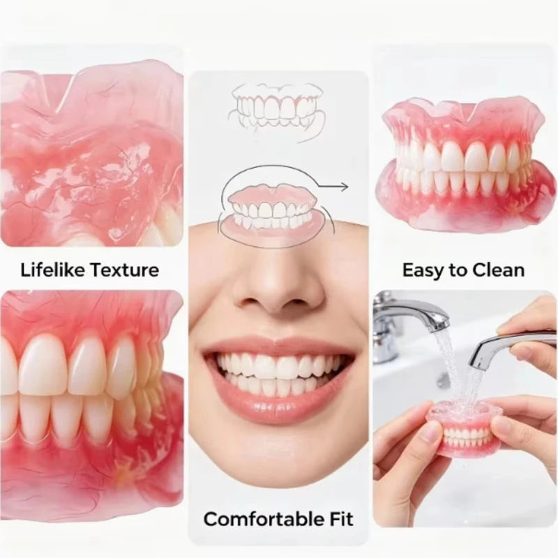 Silicone Simulation Teeth Comfort Fit Cosmetic Oral Accessory - 4