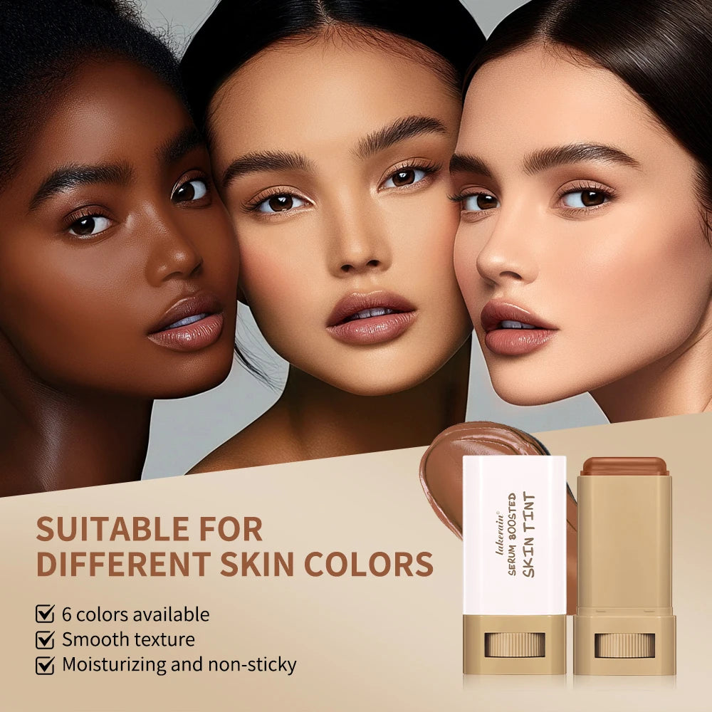 Lakerain Serum Boosted Skin Tint Foundation Stick Makeup - 4