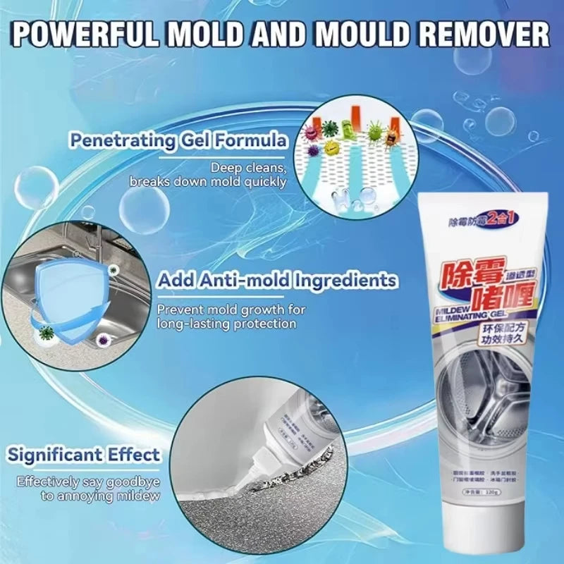 Powerful Mold Remover Gel for Kitchen Bathroom and Home Cleaning - 10