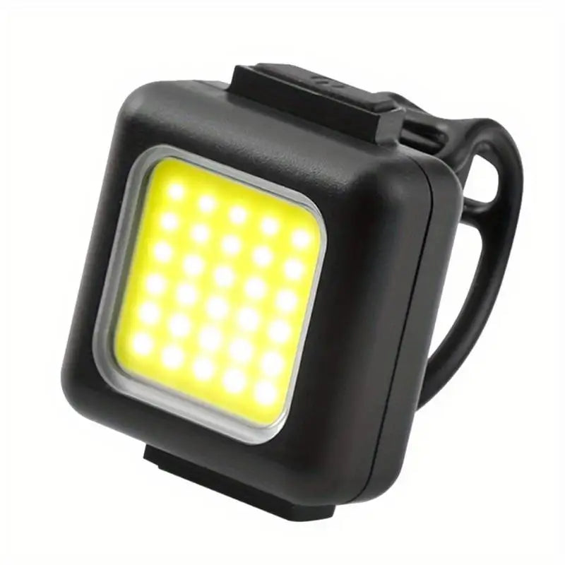 2 Pack LED Bike Light Set Rechargeable Bicycle Tail Light Flashlight - 13