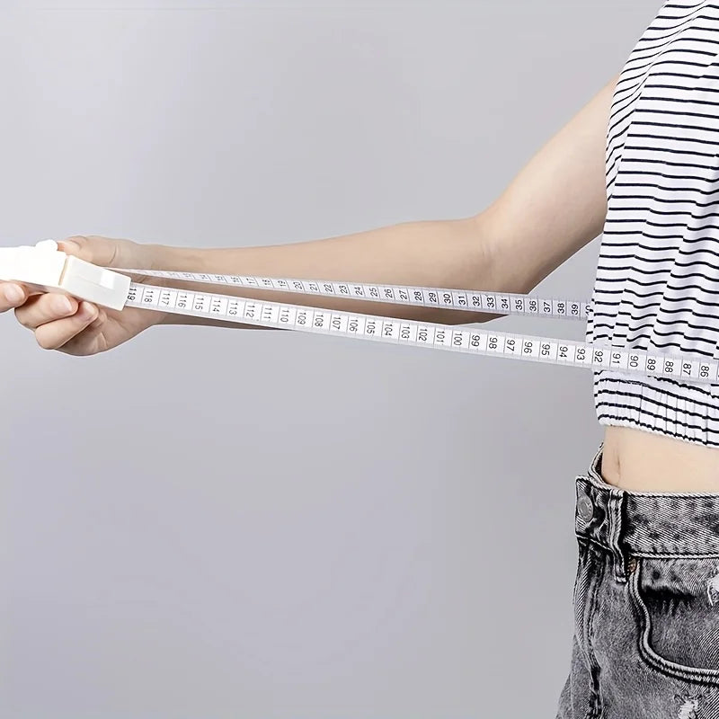 Retractable Body Measuring Tape Soft Fitness Waist Circumference Ruler - 5