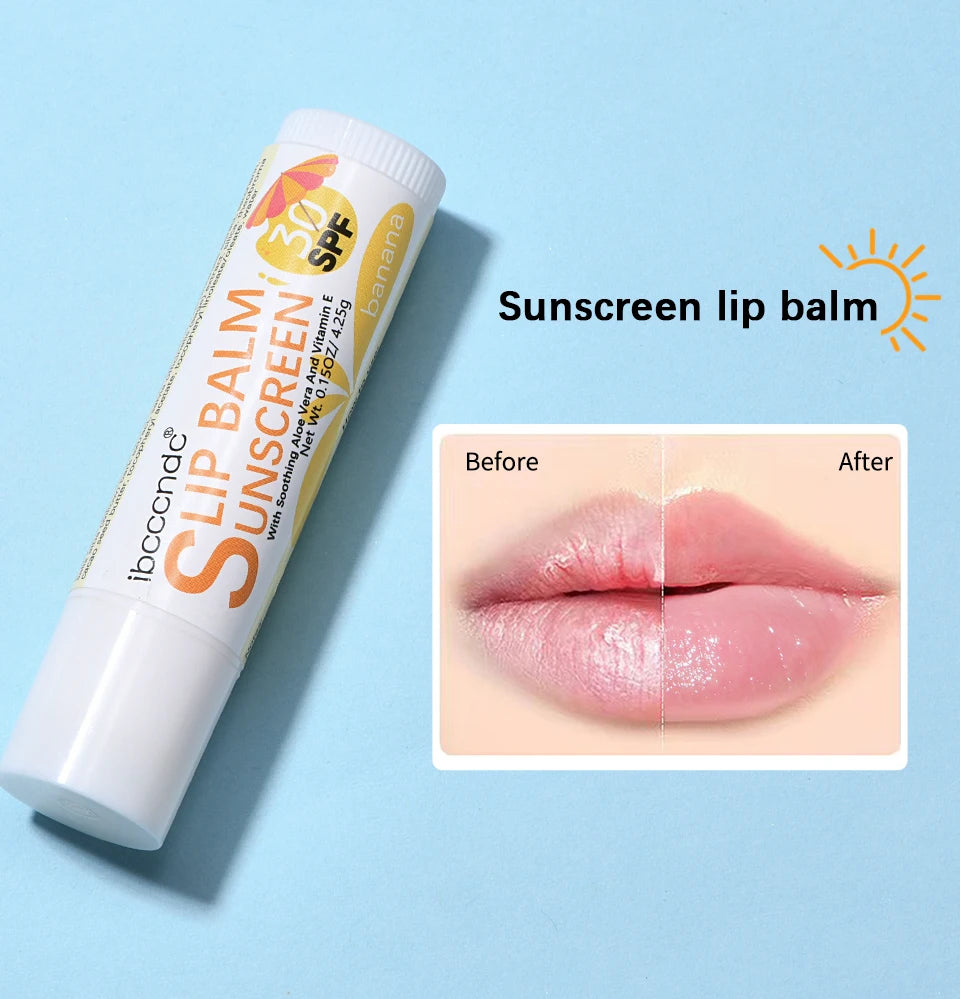 Sunscreen Lip Balm SPF30 Moisturizing UV Protection Lip Care - 12