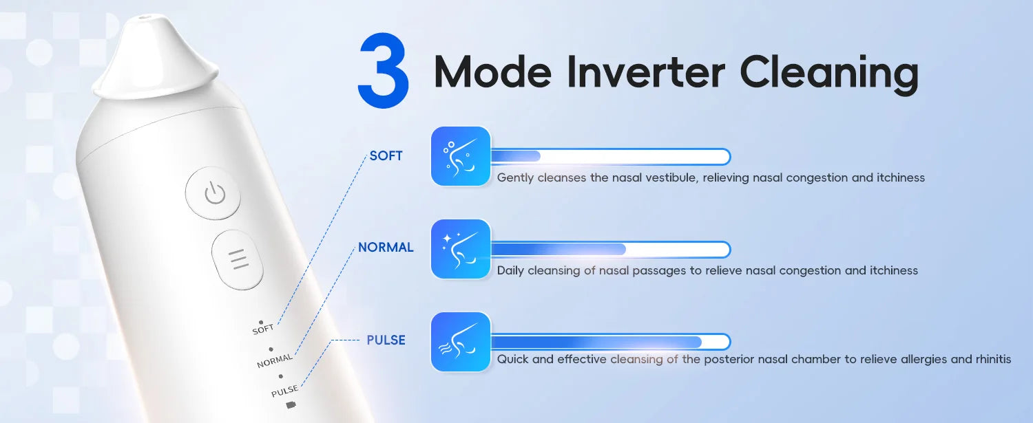 Electric Nasal Irrigator Sinus Rinse Machine - 13
