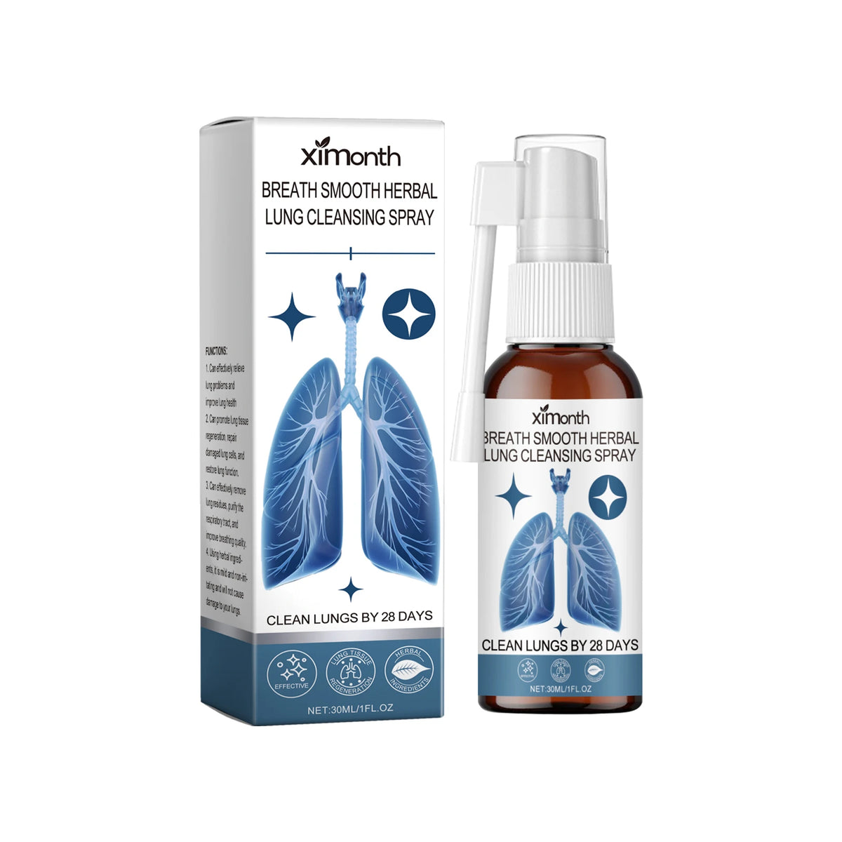 Ximonth Herbal Nasal & Throat Cleansing Care Spray