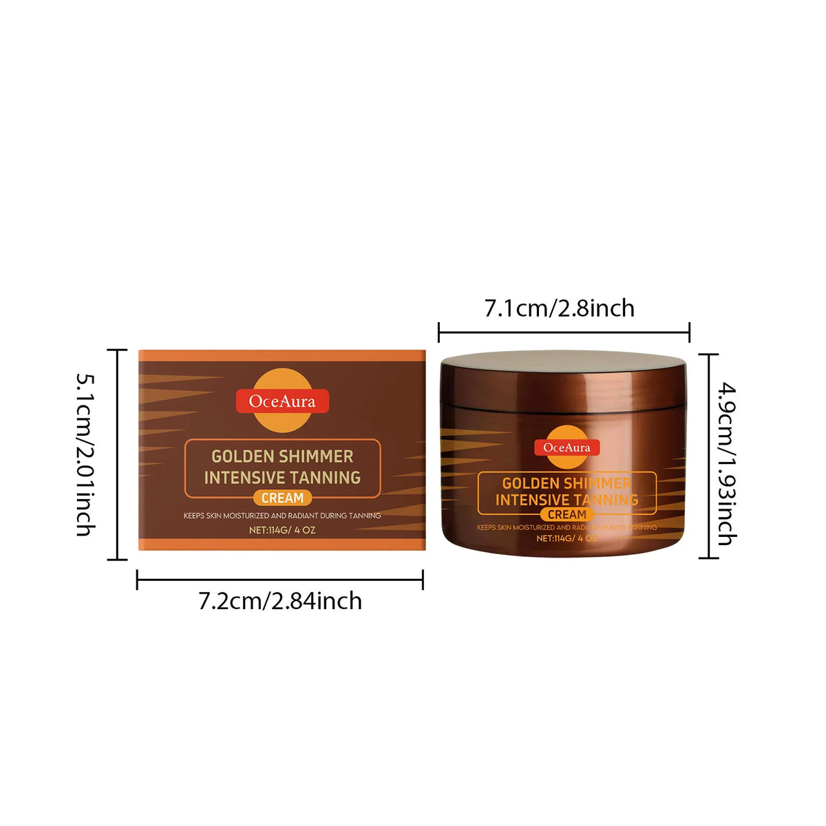 Shine Brown Tanning Accelerator Cream Sunless Self Tanner Gel