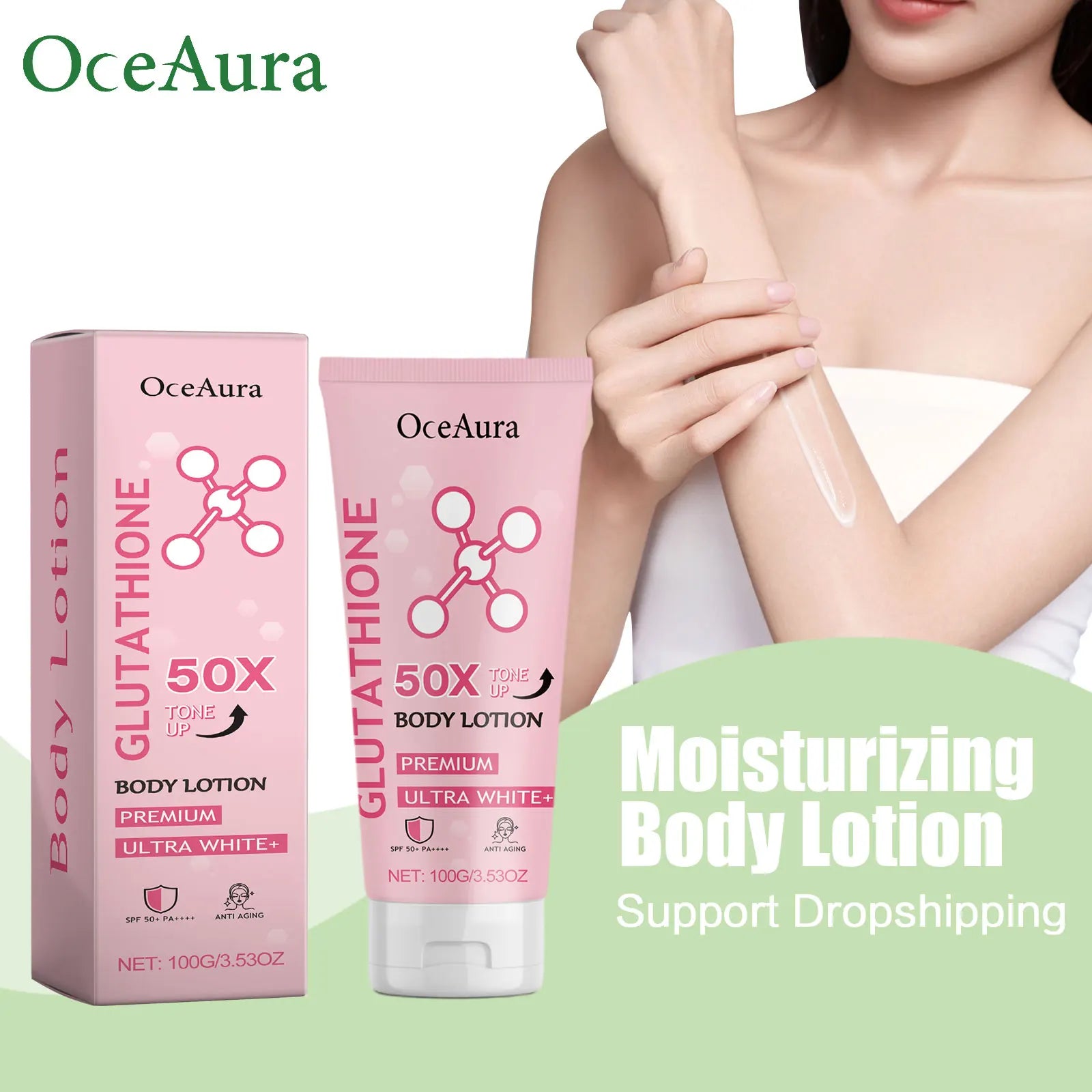 Arbutin Lightening Body Lotion Moisturizing Cream - 1
