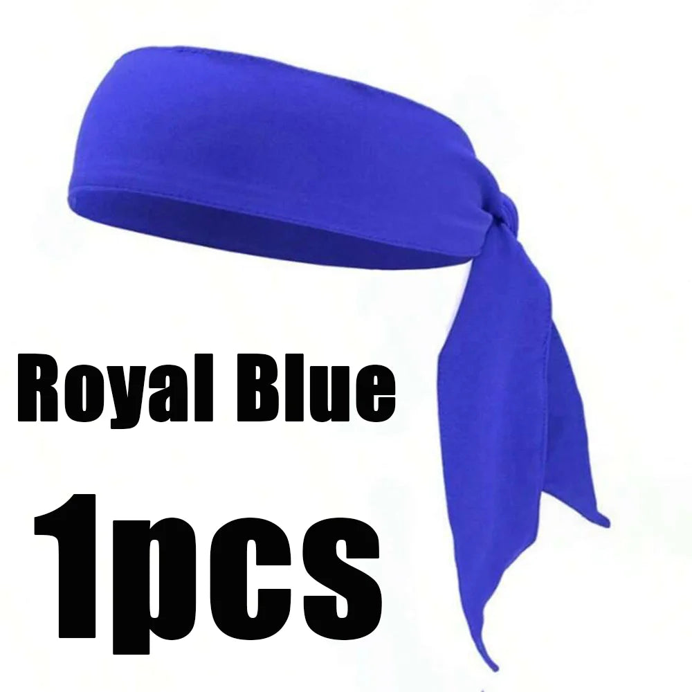 Unisex Sweatband Sports Headband Moisture Wicking Athletic Hair Tie - 16