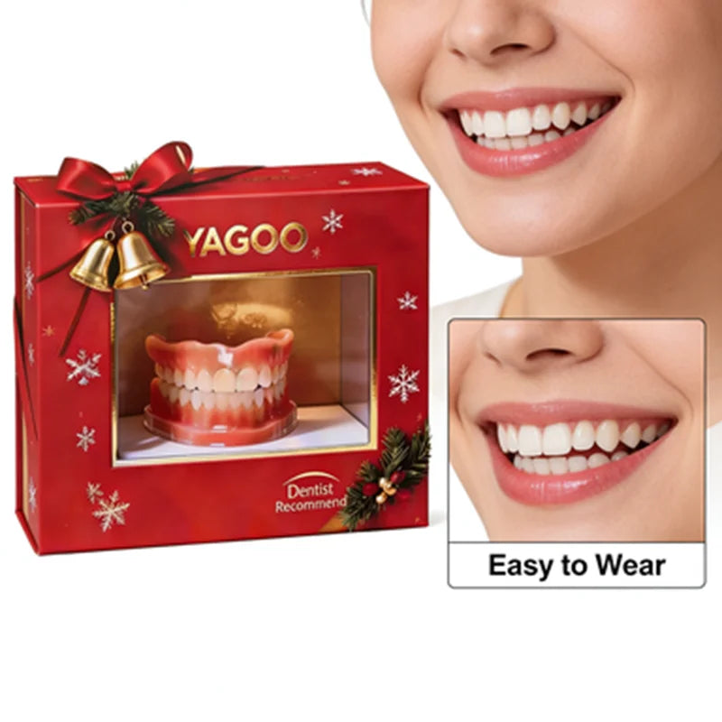 Silicone Dentures Instant Fake Teeth Smile Veneers - 5