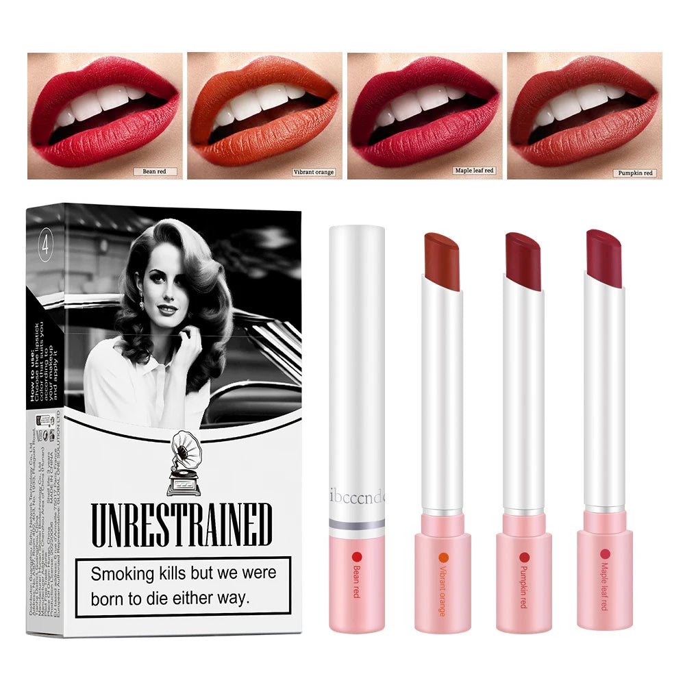 Matte Lipstick Set Waterproof Long Lasting Lip Tint Makeup