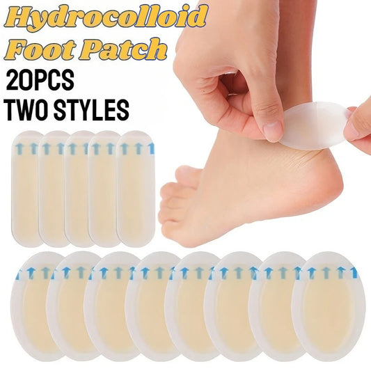 Invisible Hydrocolloid Blister Patches Waterproof Heel Foot Protectors