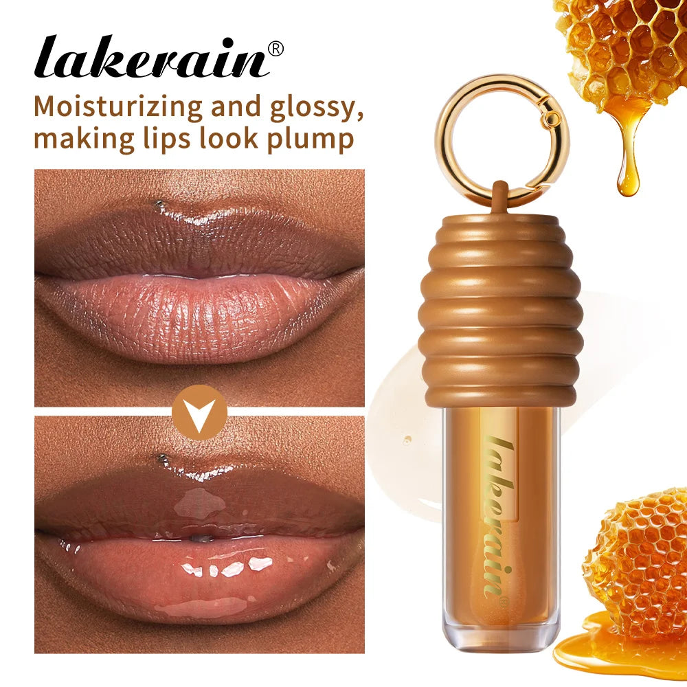 Honey Chocolate Lip Gloss Set Moisturizing Lip Oil Plumper - 35