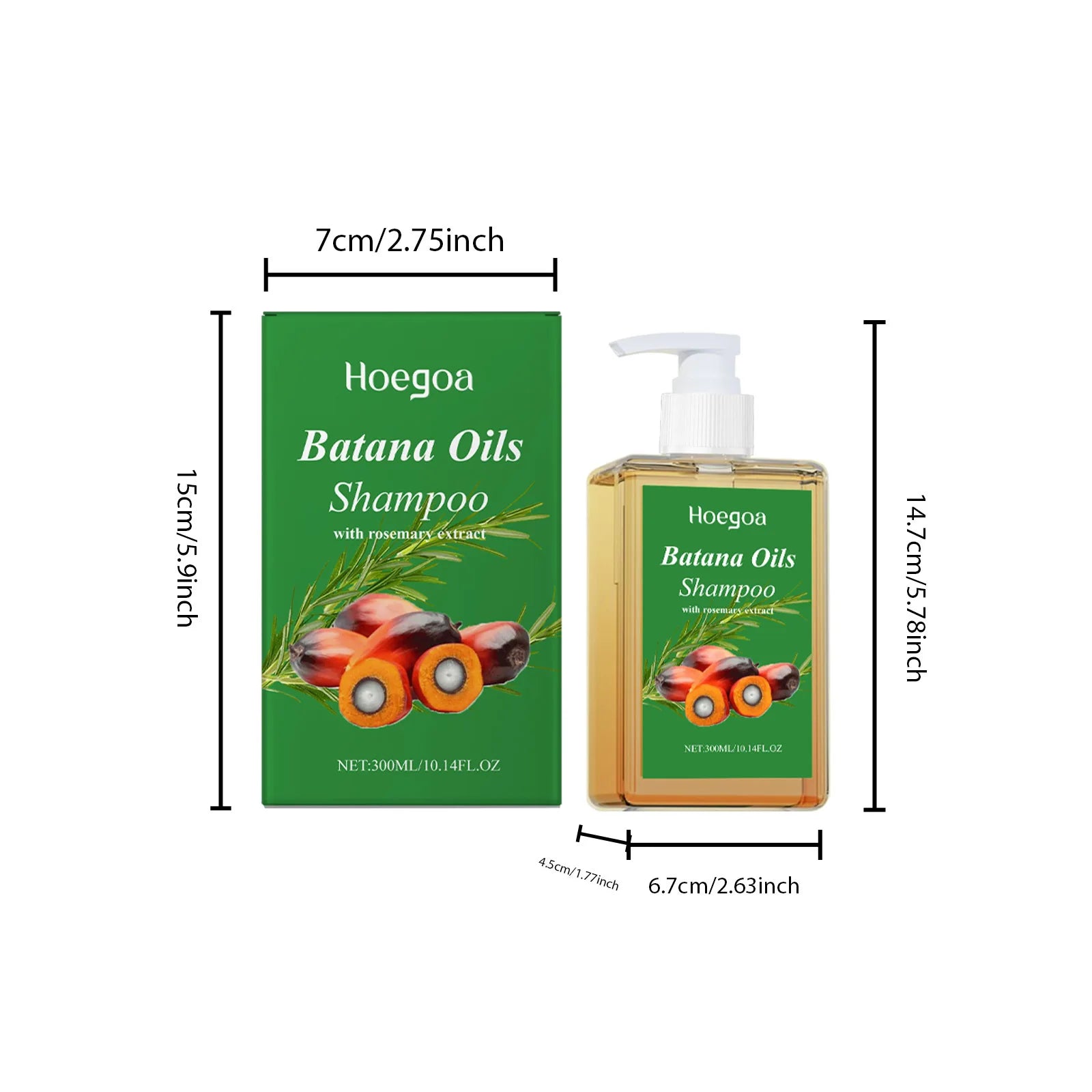 Batana Oil Hair Growth Shampoo Repair Treatment - 7