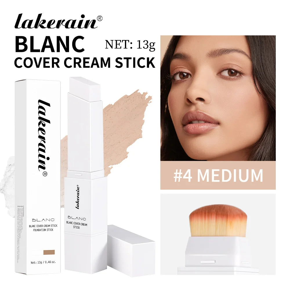 Lakerain Color Changing Foundation Stick Dual-Ended Concealer Makeup - 25
