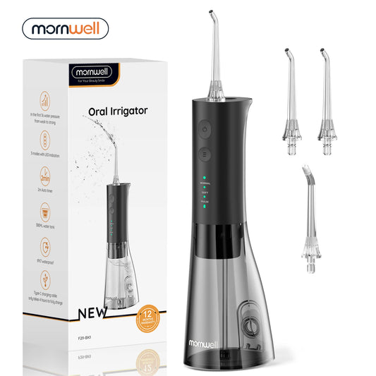Mornwell Portable Oral Water Flosser Dental Jet Pick