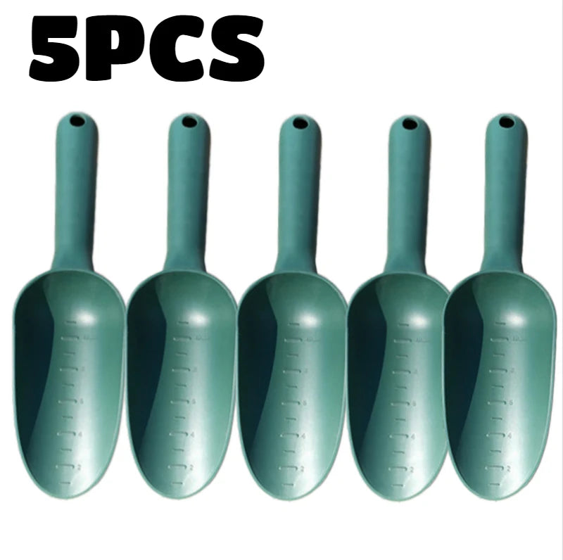 5 Pack Garden Hand Trowel Set Plastic Planting Soil Shovel Tools - 18