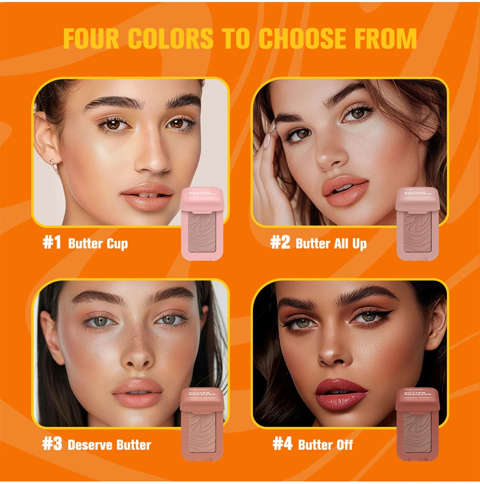 Lakerain Butter Bronzer Powder Contour Makeup Palette