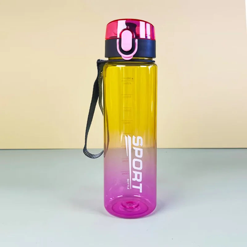 BPA Free Leak Proof Sports Water Bottle Portable Fitness Gym Jug