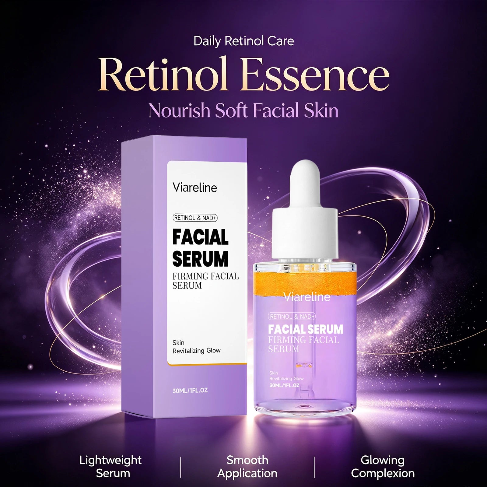 Retinol Facial Serum Firming Lifting Anti Aging Skin Care - 2