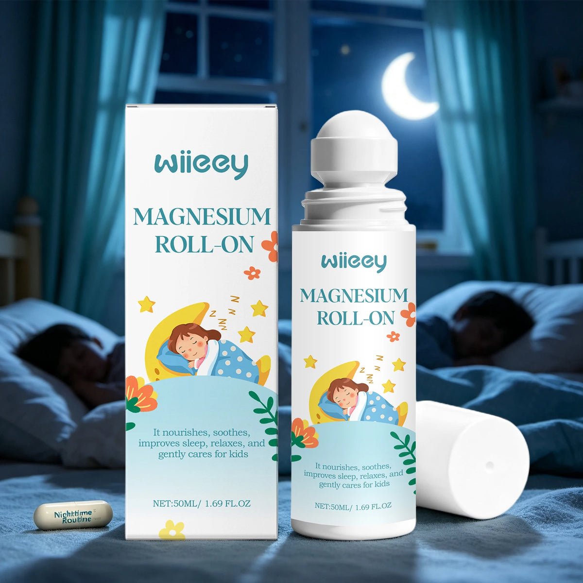Magnesium Roll-On Natural Calming Relax Sleep Aid Roller