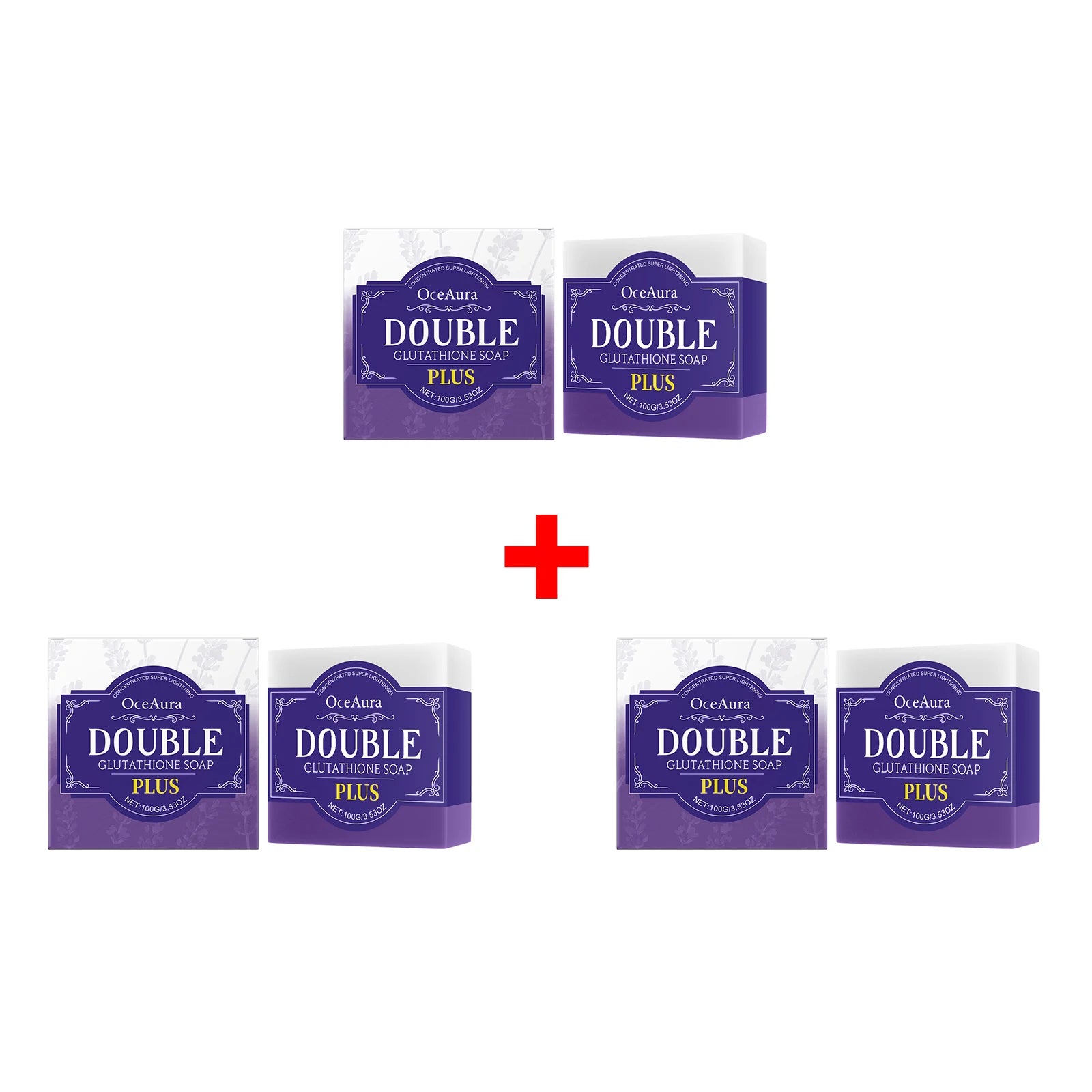 Lavender Cleansing Soap Bar Oil Control Skin Softener - 15