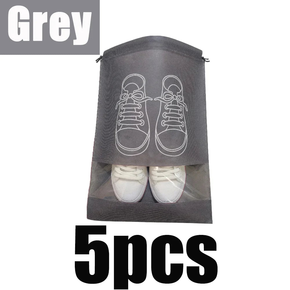 Portable Shoe Storage Bags Waterproof Travel Organizer Pouches - 16