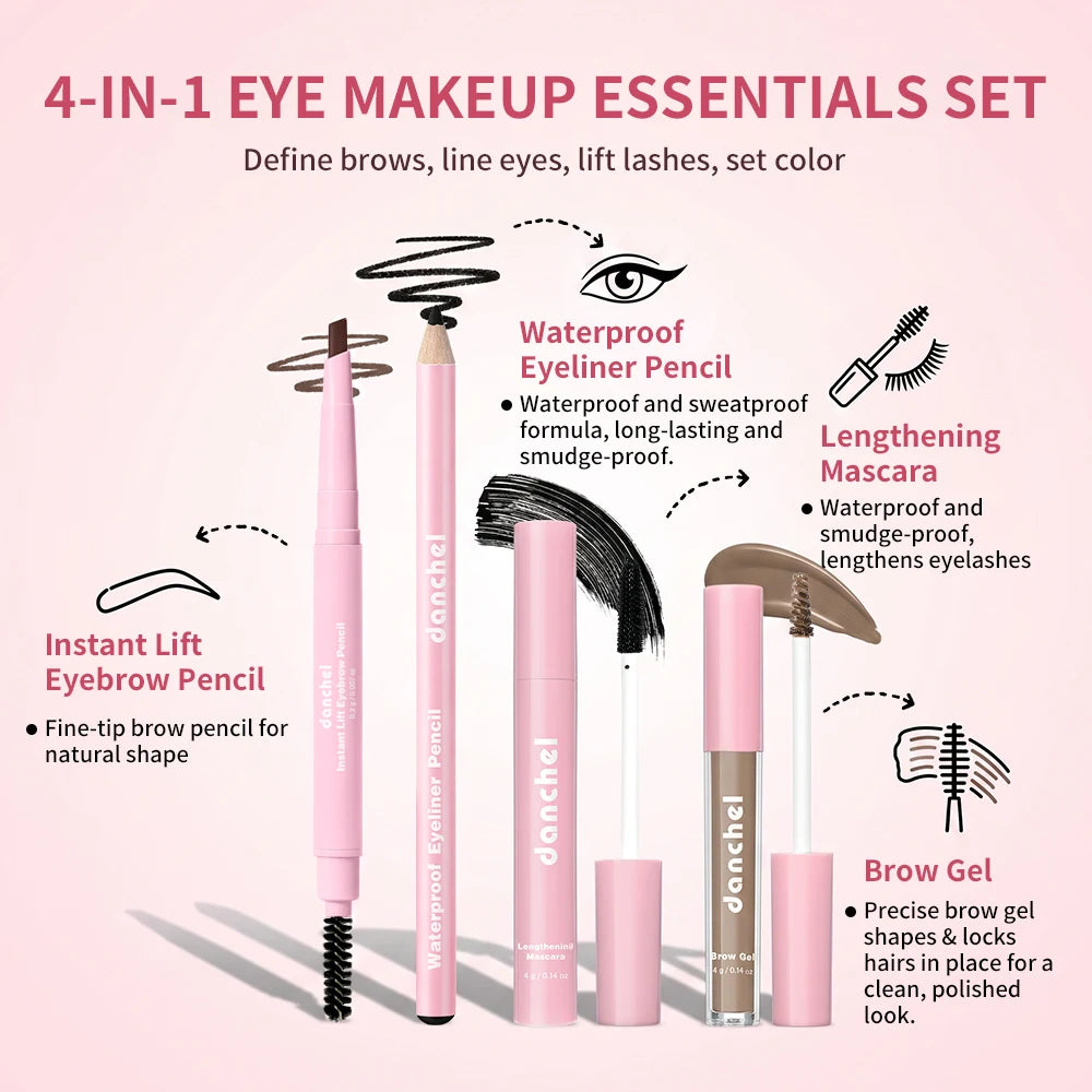 All In One Makeup Kit Full Cosmetics Set Palette Brush Gift - 4