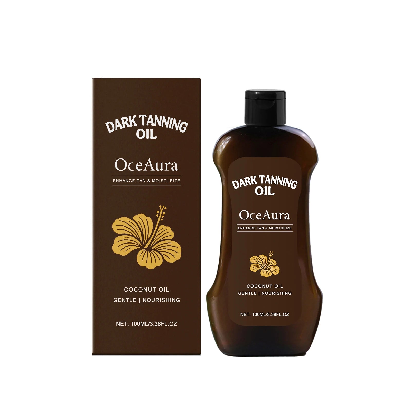 Coconut Oil Dark Tanning Oil Sun Lotion Deep Bronze - 7