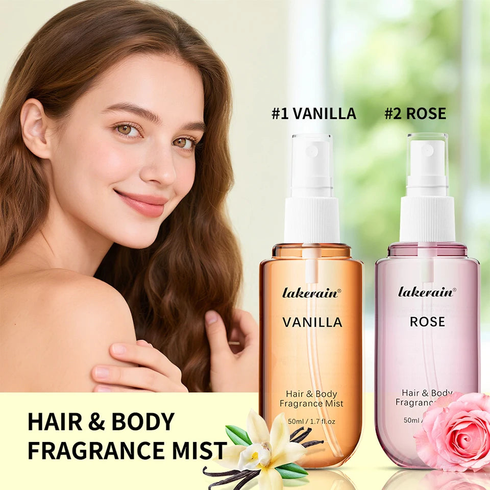 Vanilla and Rose Fragrance Mist Body Spray - 9