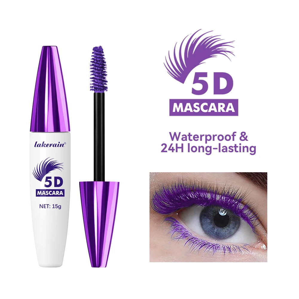 5D Waterproof Lengthening Mascara Volumizing Eyelash Cosmetics