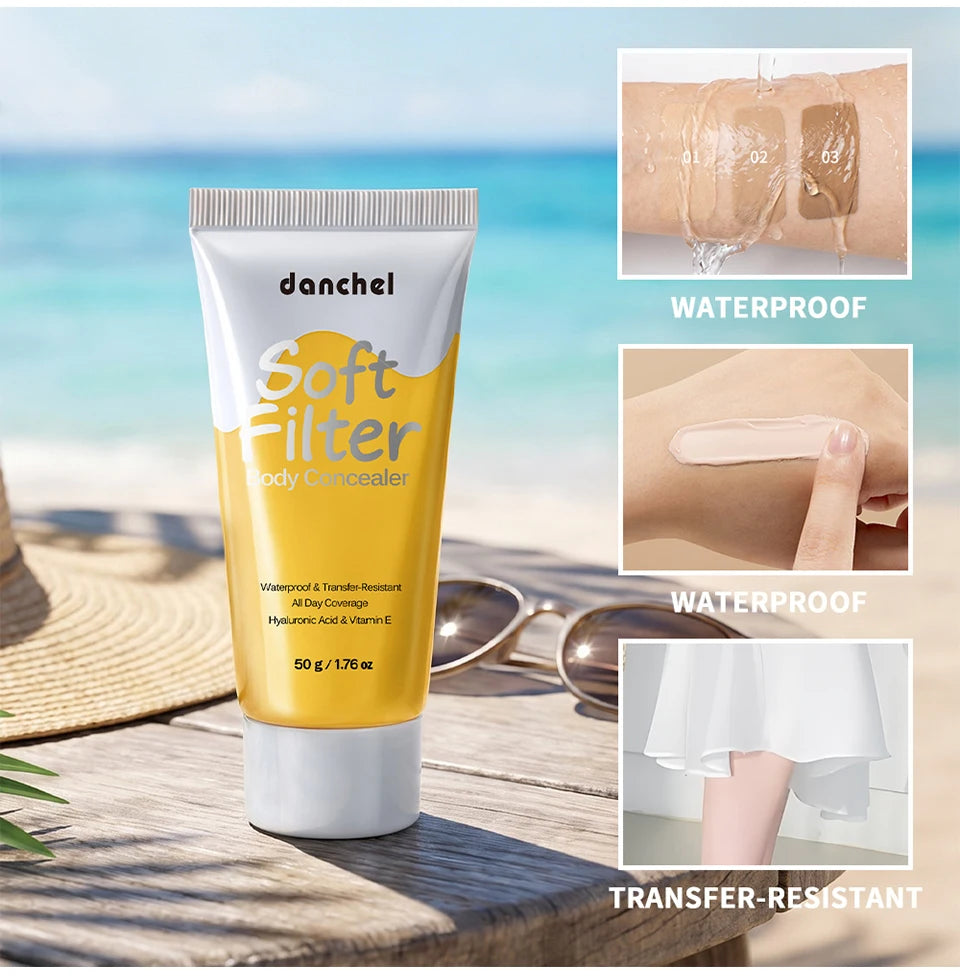 Waterproof Body Concealer Makeup For Tattoos Scars And Veins