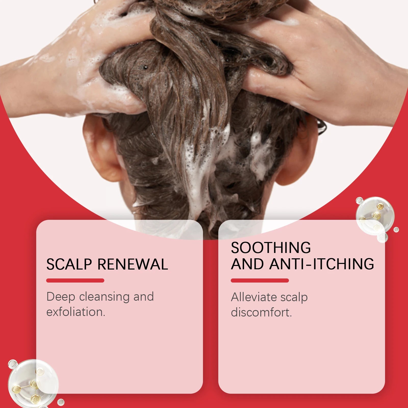 Scalp Scrub Deep Cleansing Exfoliator Dandruff Relief Hair Care - 8