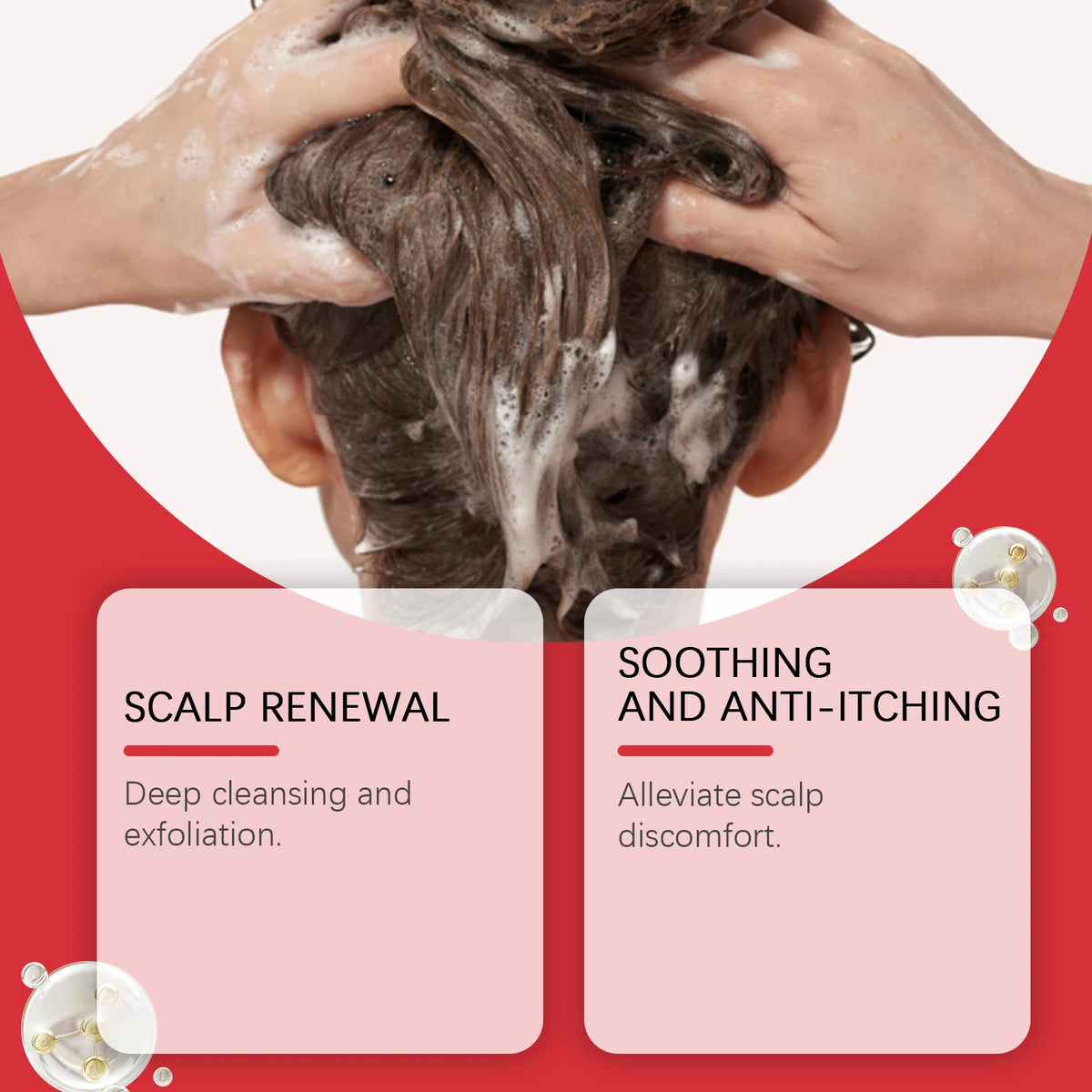 Scalp Scrub Deep Cleansing Exfoliator Dandruff Relief Hair Care