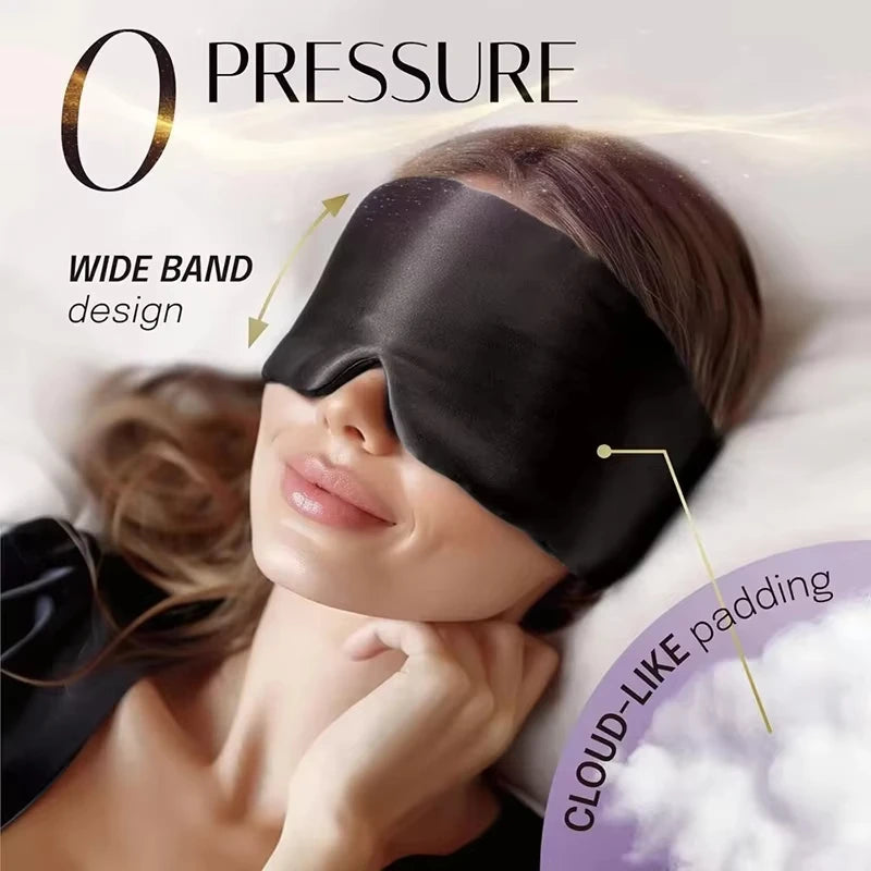 Silk Sleep Mask Pressureless Sleeping Mask Anti Wrinkle Eye Mask
