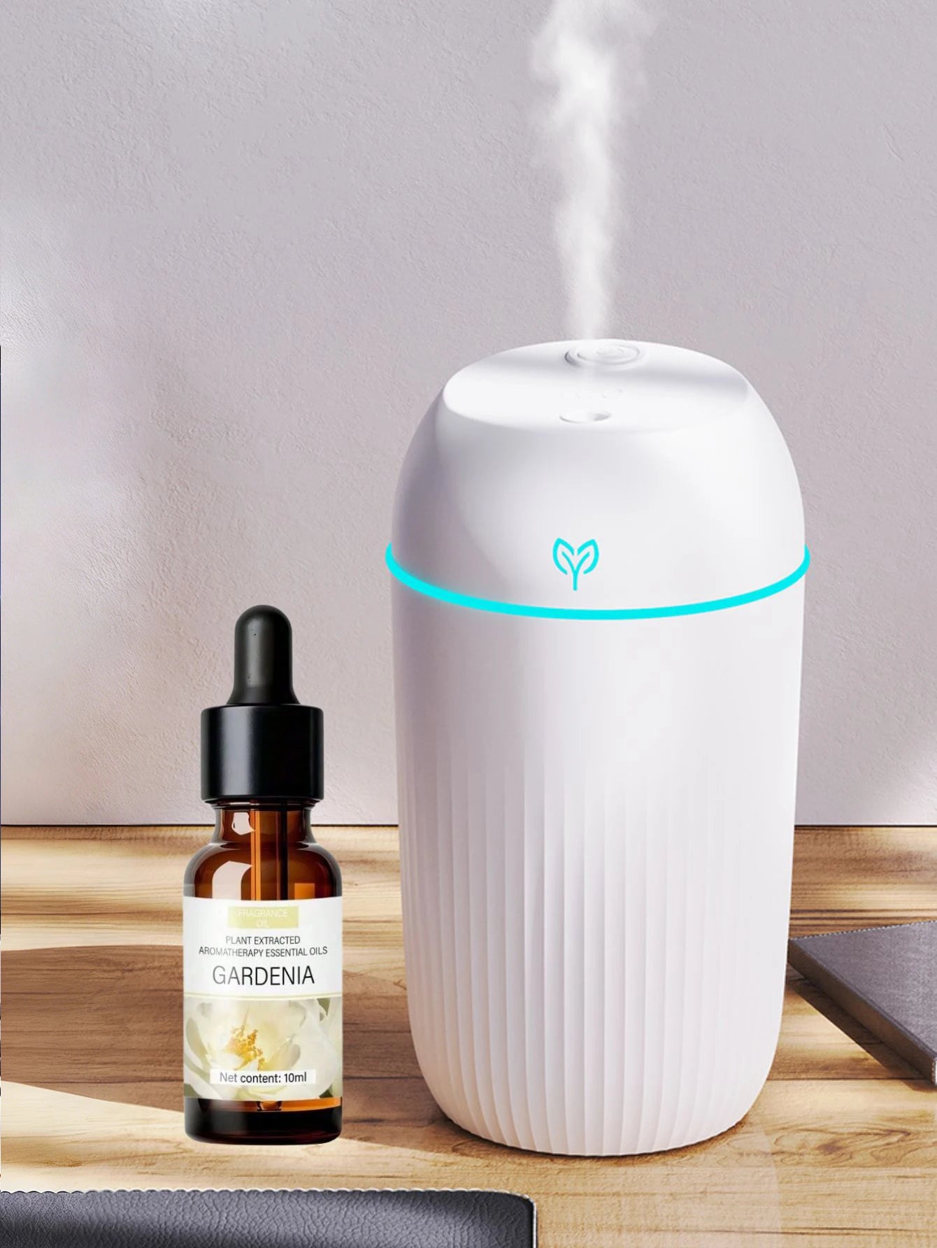420ml Portable USB Ultrasonic Air Humidifier Essential Oil Diffuser - 13