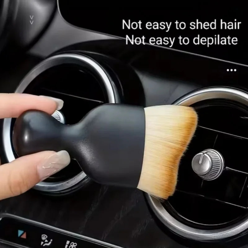 Soft Car Interior Detailing Brush Dashboard Air Vent Dust Cleaning Tool