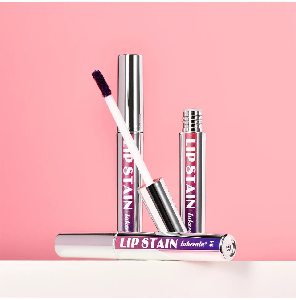 Lakerain Peel Off Lip Stain Long Lasting Waterproof Lip Tint Set - 18