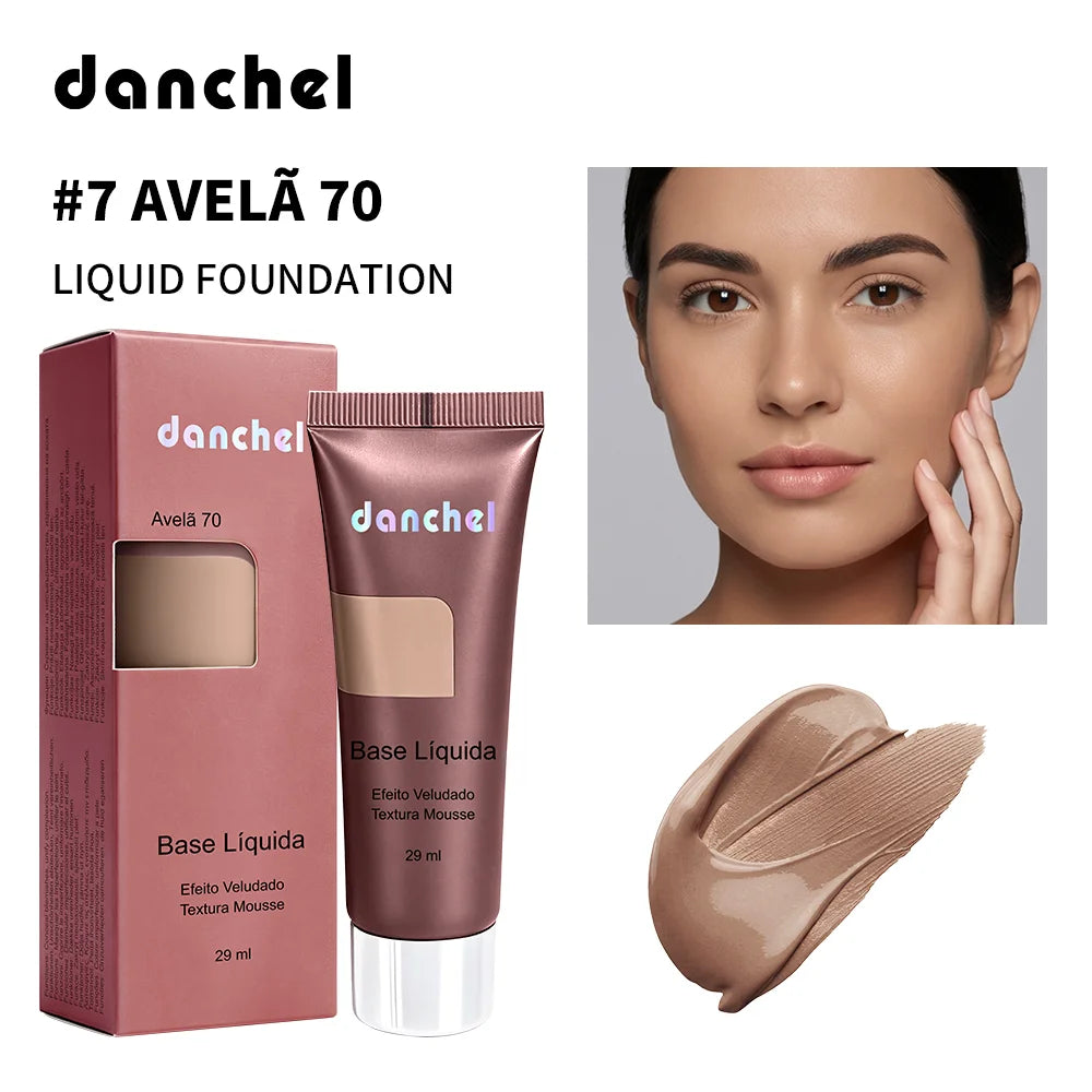 Liquid Foundation Long Lasting Velvet Matte Face Makeup Base - 25