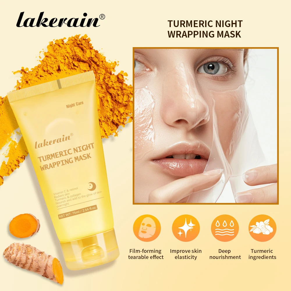 Korean Collagen Overnight Wrapping Peel Off Face Mask Duo - 4