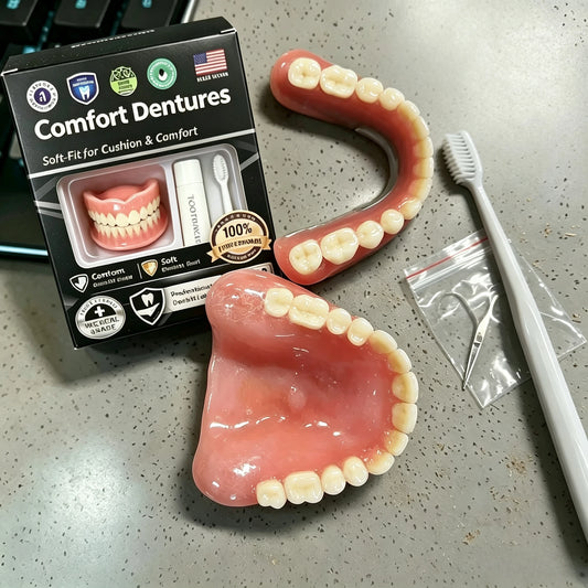 Moldable Silicone False Teeth Kit Instant Smile Dentures
