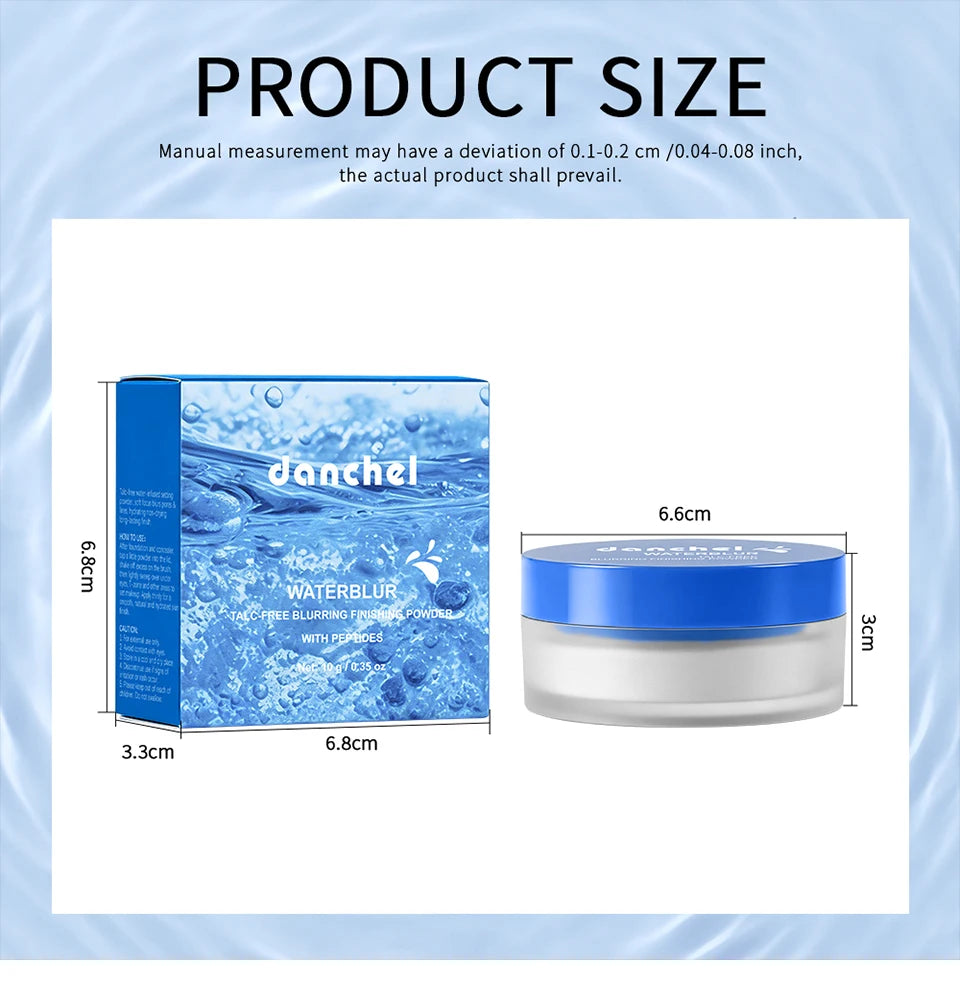 Oil Control Loose Setting Powder Talc Free Water Infused Finishing