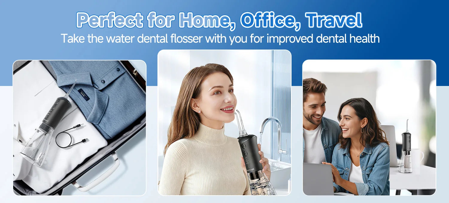 Mornwell Nasal Rinse Irrigation and Water Flosser Combo - 14