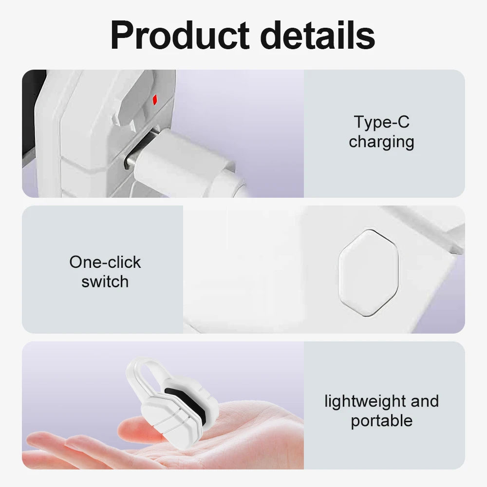 EMS Nose Shaper Sculpting Massager Clip Lift Up Beauty Tool