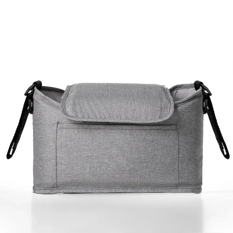 Baby Stroller Organizer Bag Large Capacity Hanging Mommy Storage Pouch - 8