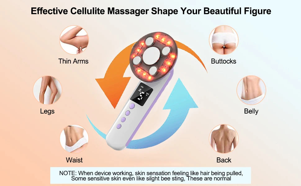 3 in 1 Slimming Body Shaping Massager EMS Cellulite Remover Device