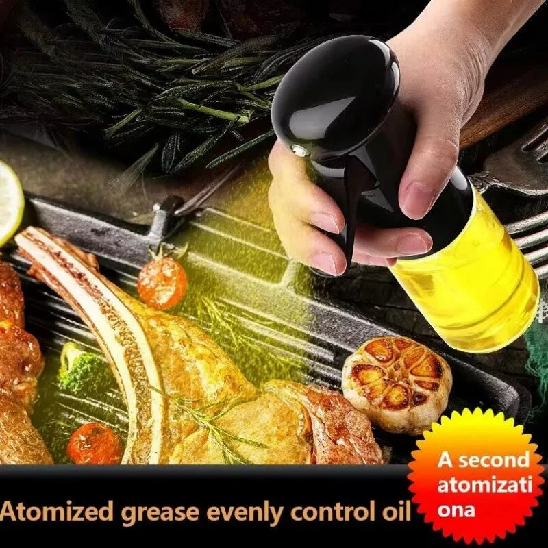 Kitchen Oil Spray Bottle Olive Oil Mister Dispenser for Cooking BBQ - 5